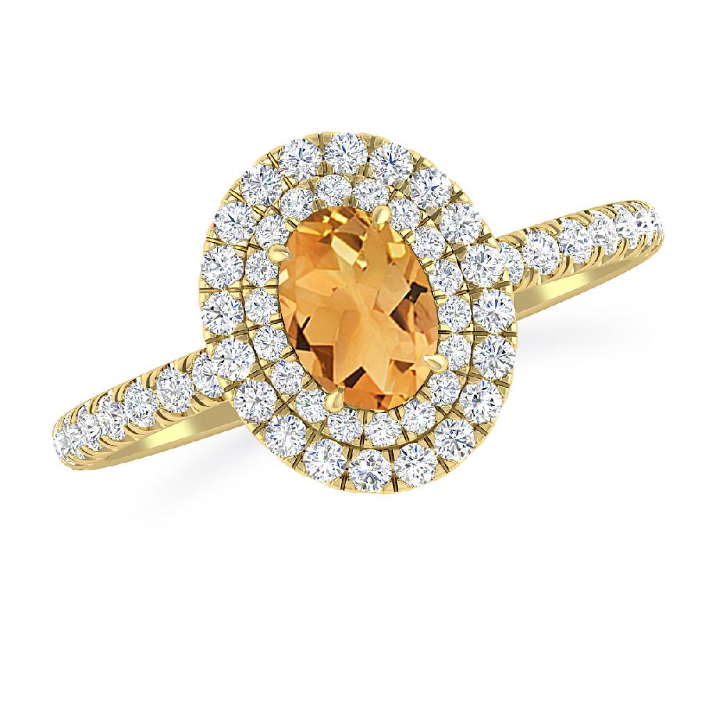 Yellow Gold - Citrine