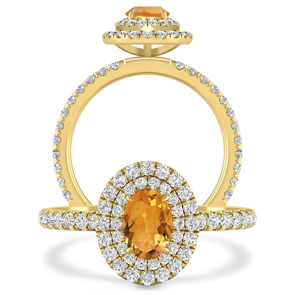 Yellow Gold - Citrine