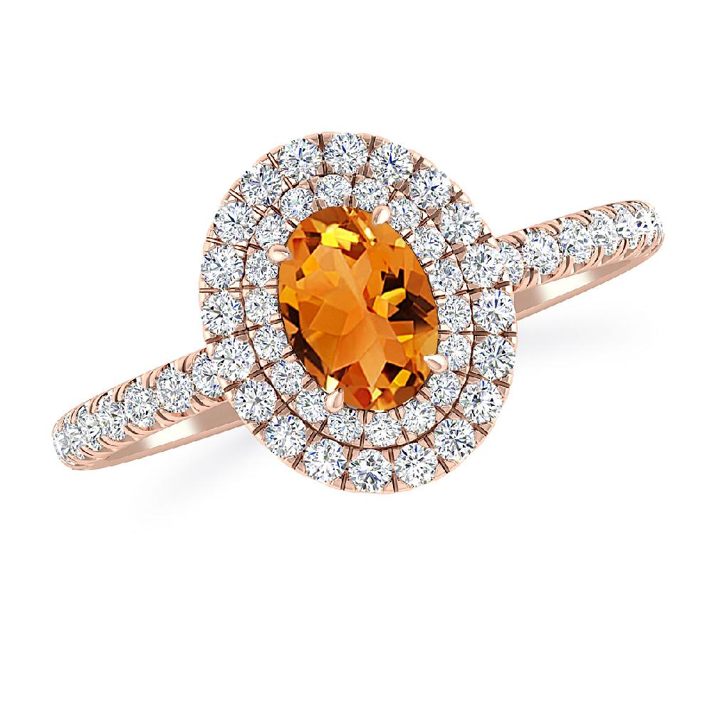 Rose Gold - Citrine