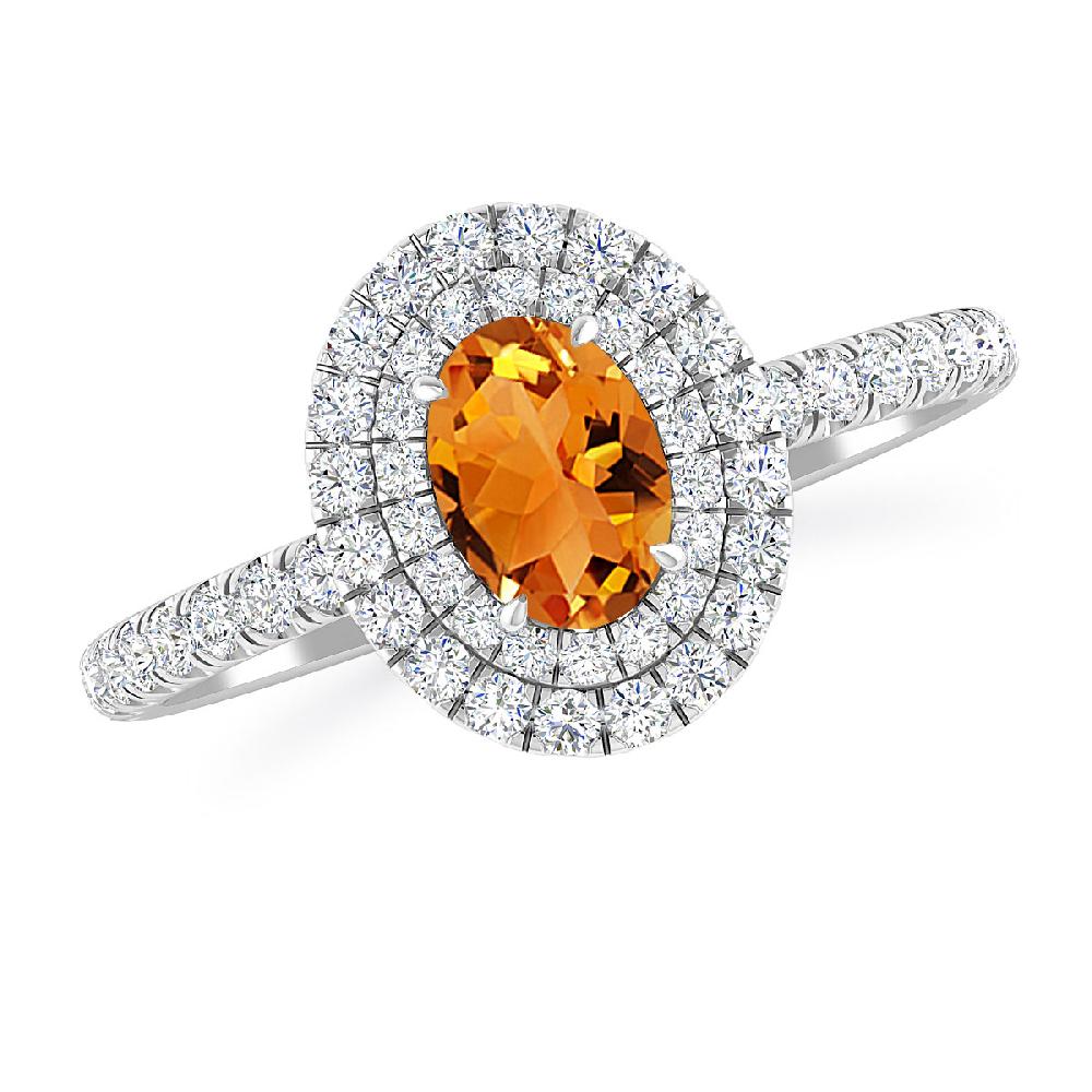 White Gold - Citrine