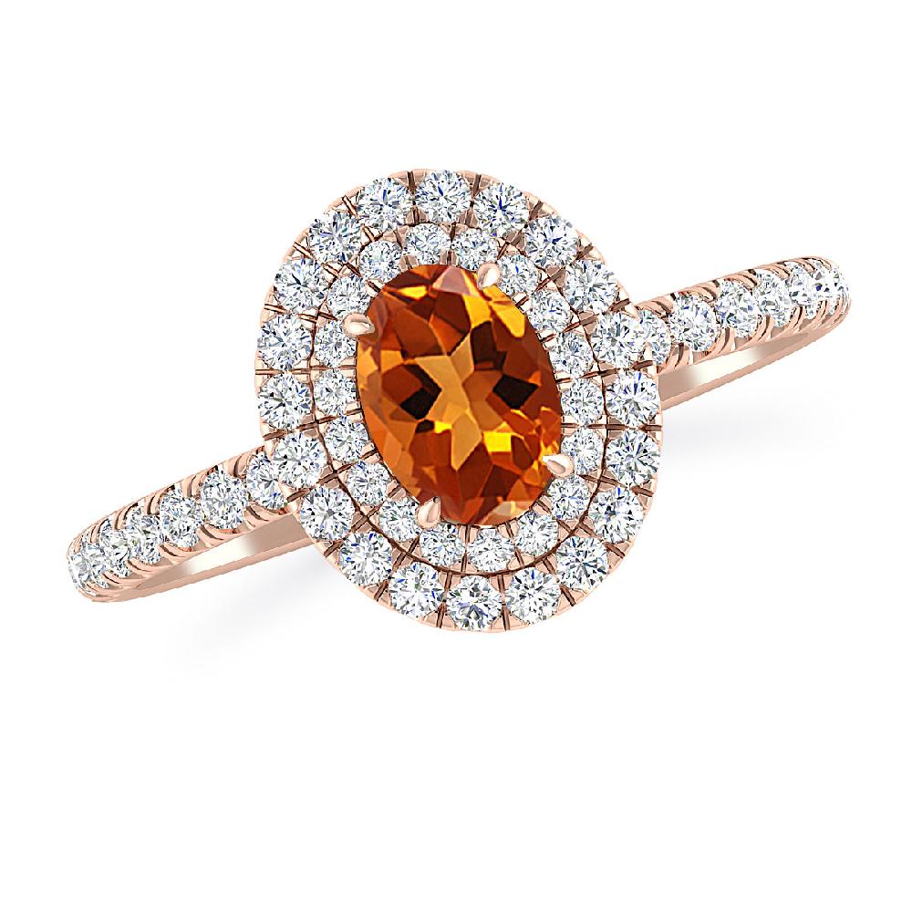 Rose Gold - Citrine