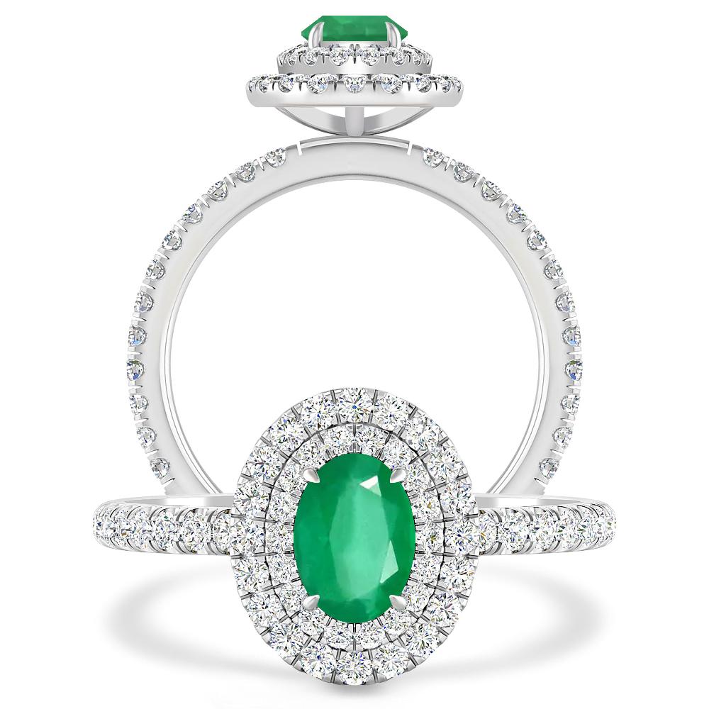 White Gold - Emerald