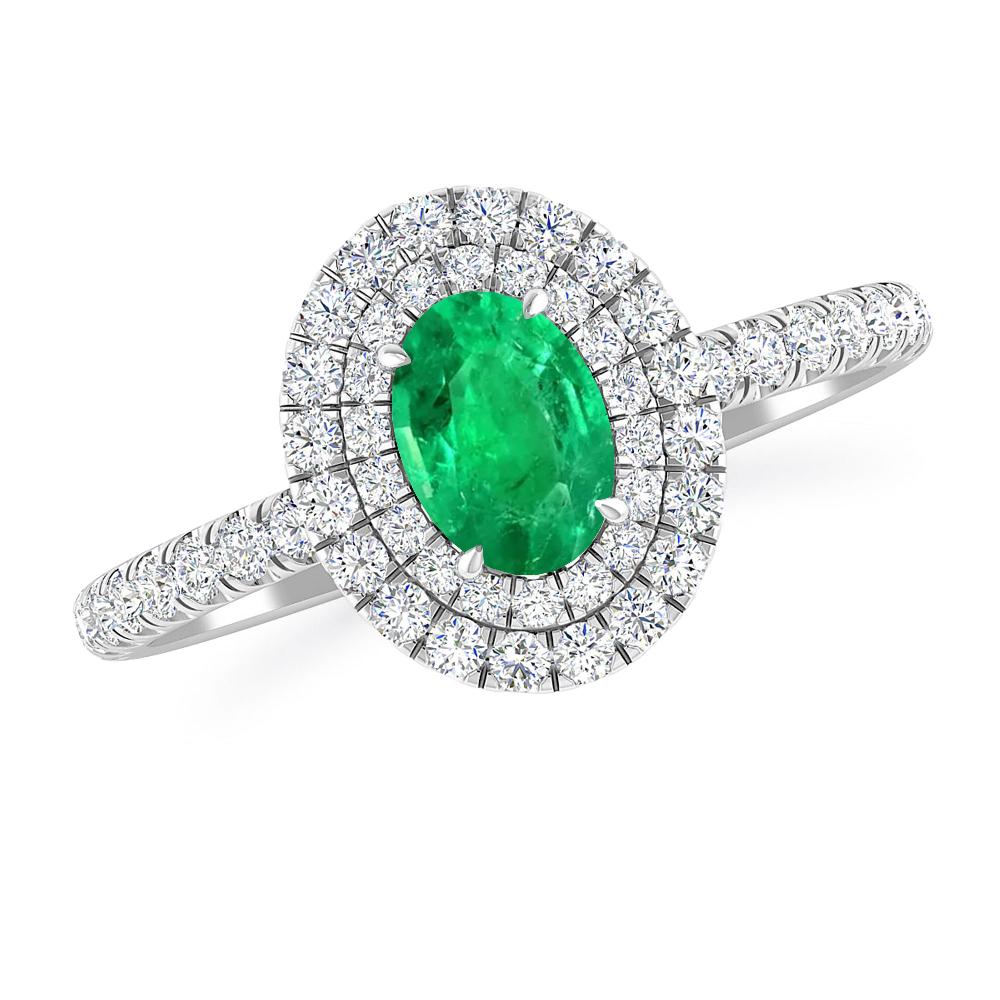 White Gold - Emerald