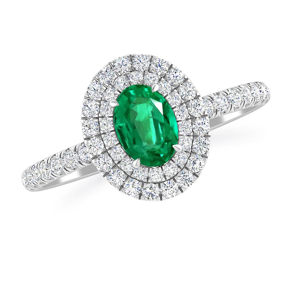 White Gold - Emerald