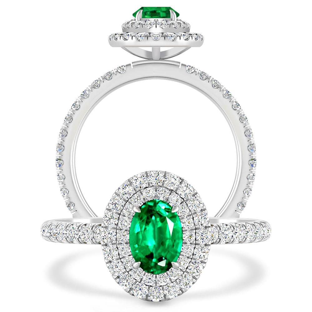 White Gold - Emerald