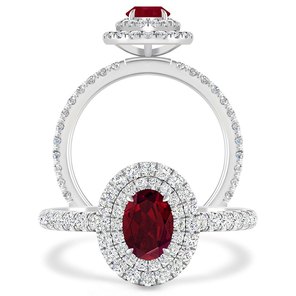 White Gold - Garnet