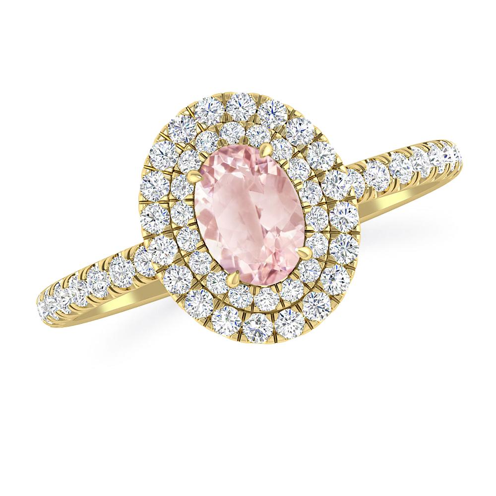 Yellow Gold - Morganite