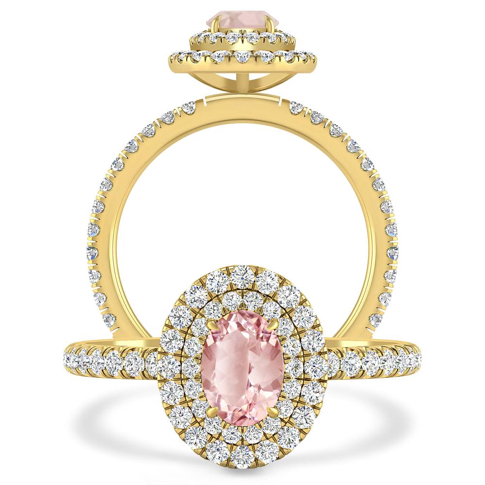 Yellow Gold - Morganite