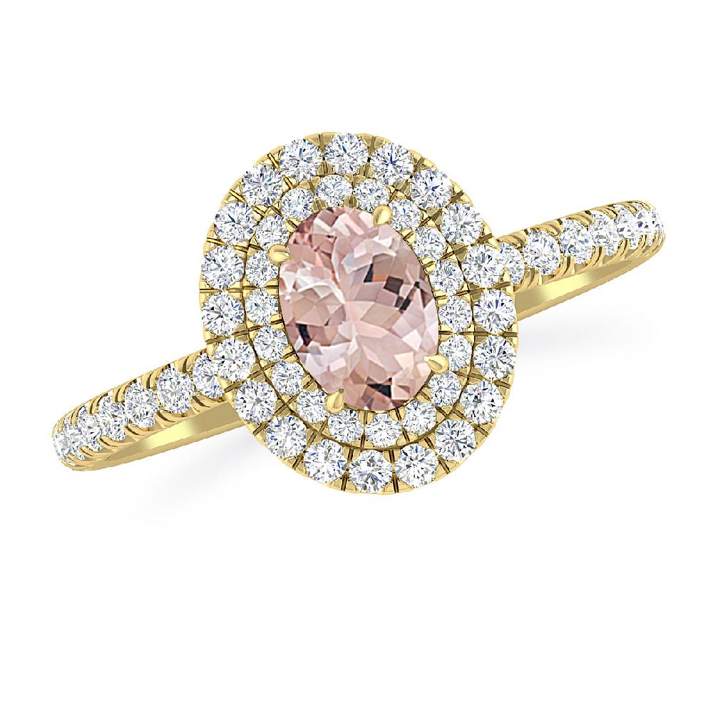 Yellow Gold - Morganite