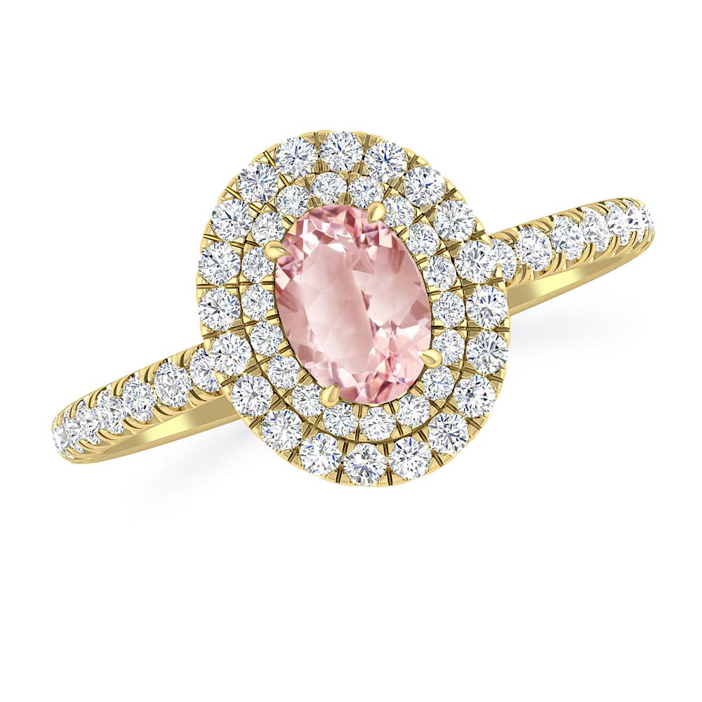 Yellow Gold - Morganite