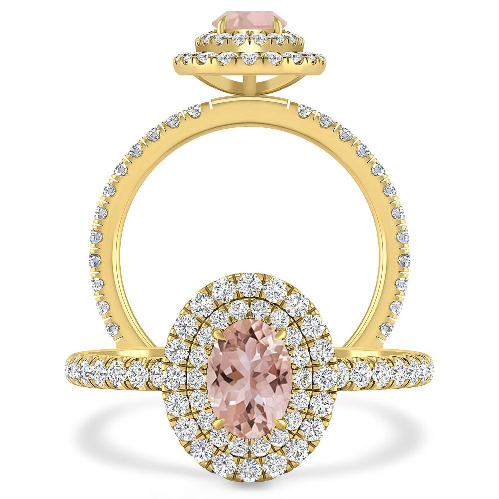 Yellow Gold - Morganite