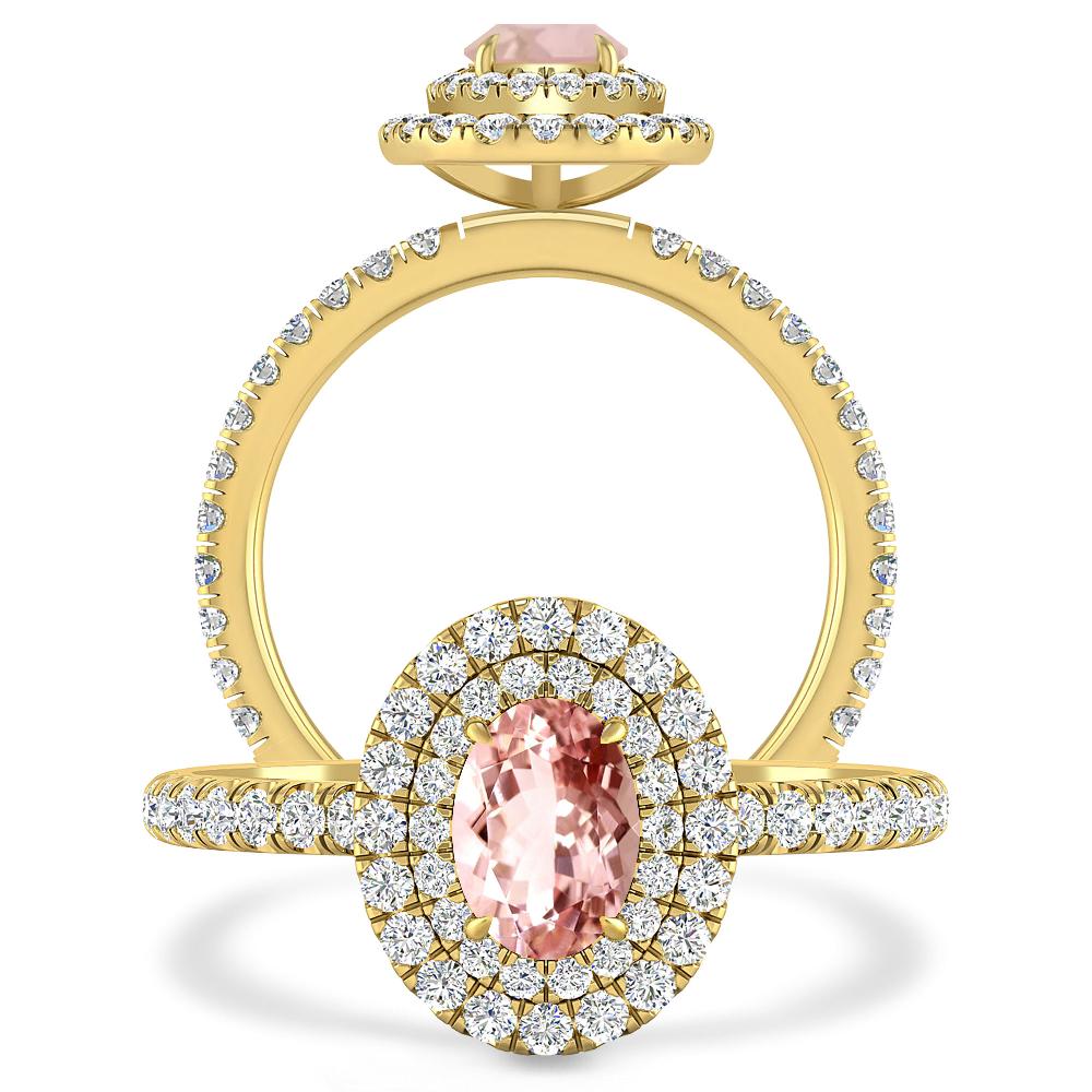 Yellow Gold - Morganite