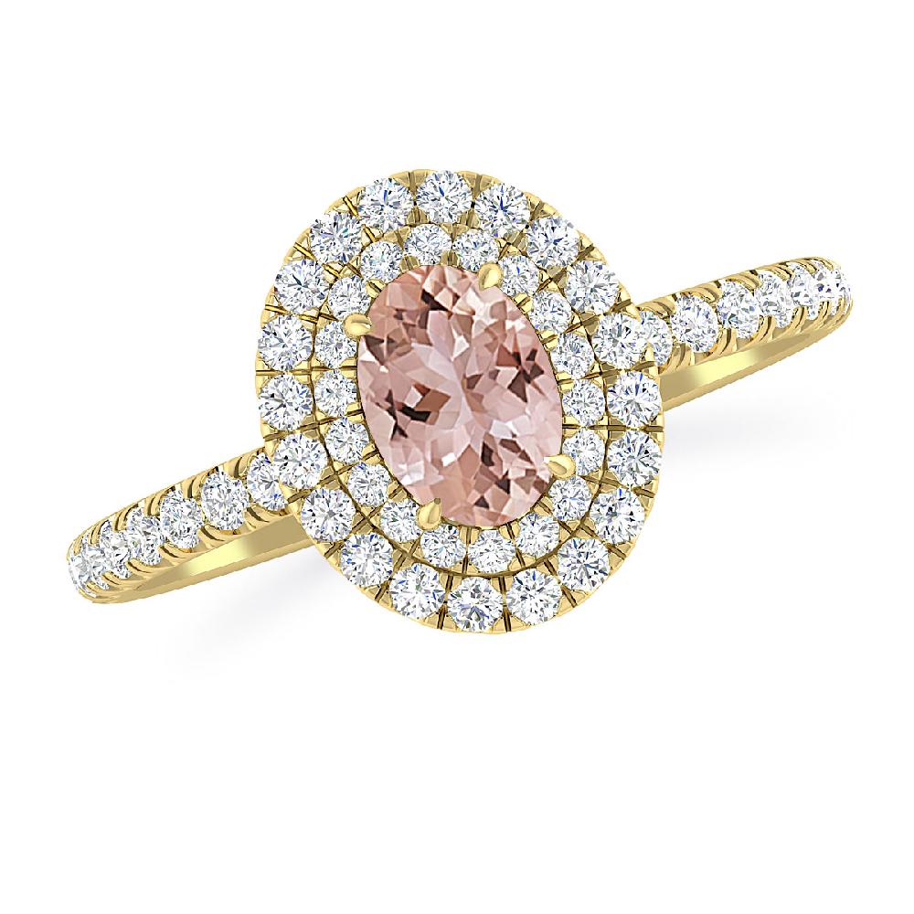 Yellow Gold - Morganite