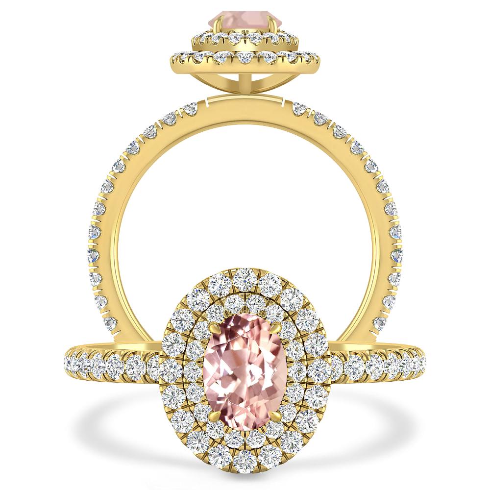 Yellow Gold - Morganite