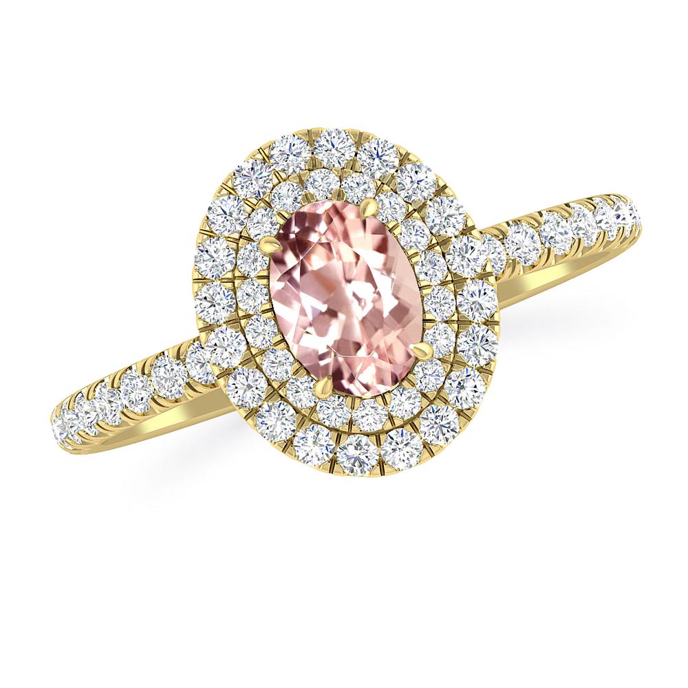 Yellow Gold - Morganite