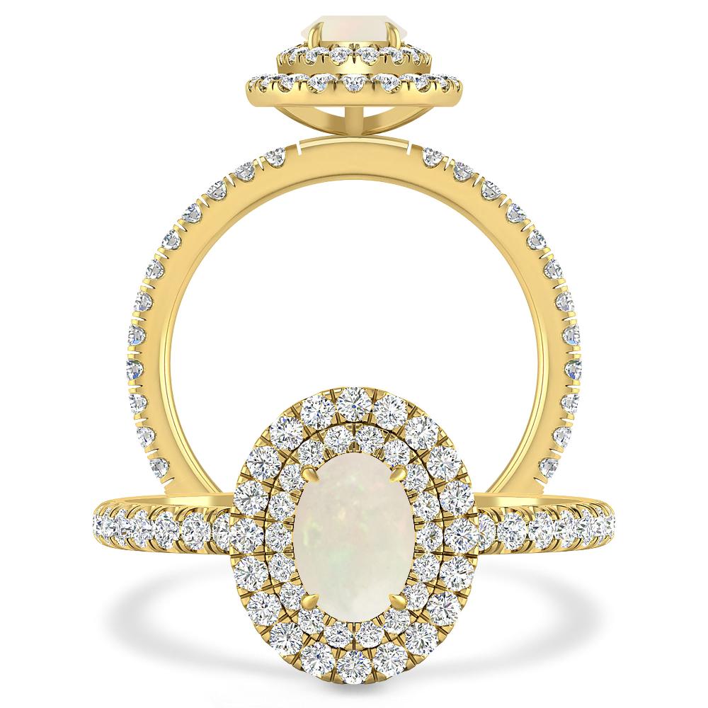 Yellow Gold - Opal