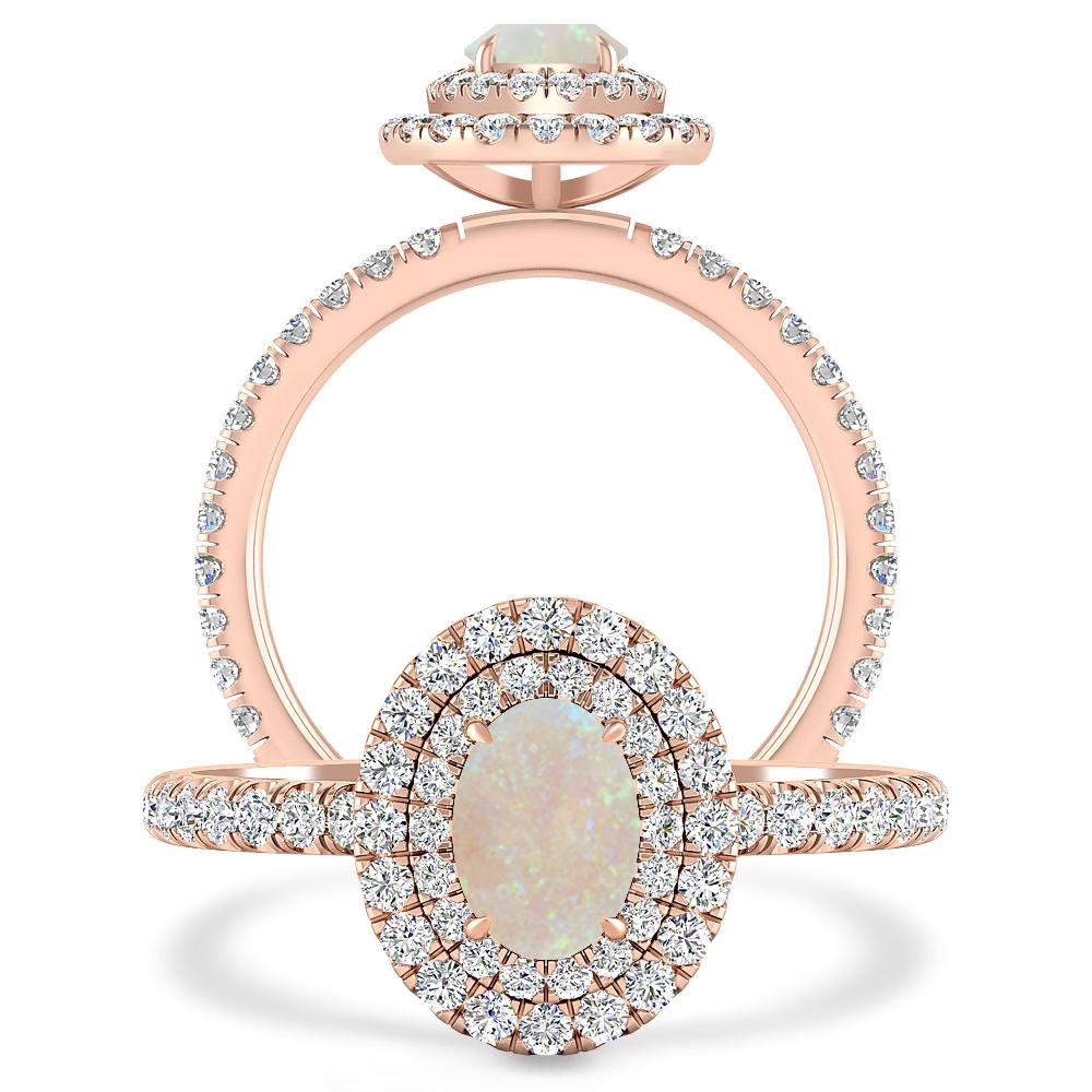 Rose Gold - Opal