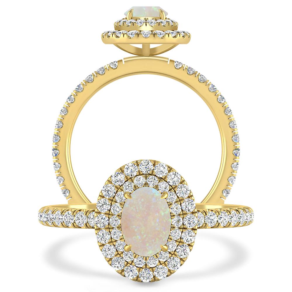 Yellow Gold - Opal