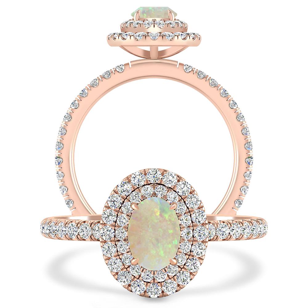 Rose Gold - Opal