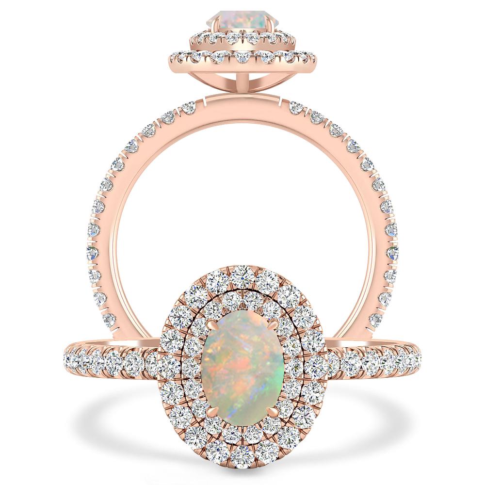 Rose Gold - Opal