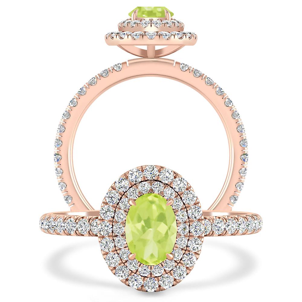 Rose Gold - Peridot