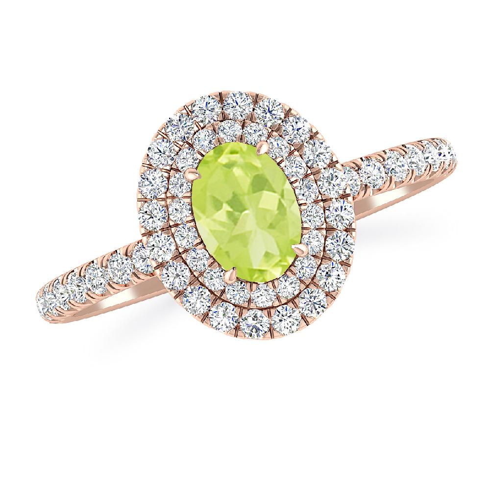 Rose Gold - Peridot