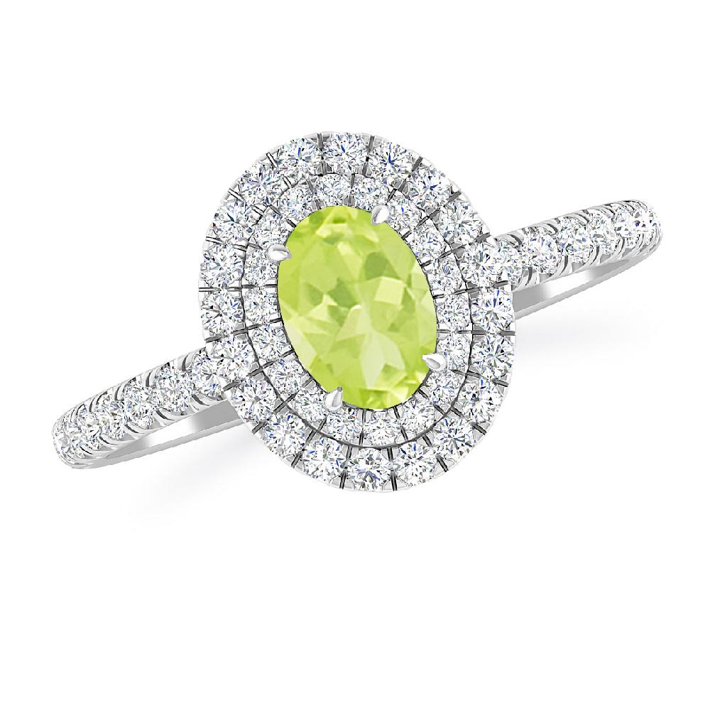 White Gold - Peridot