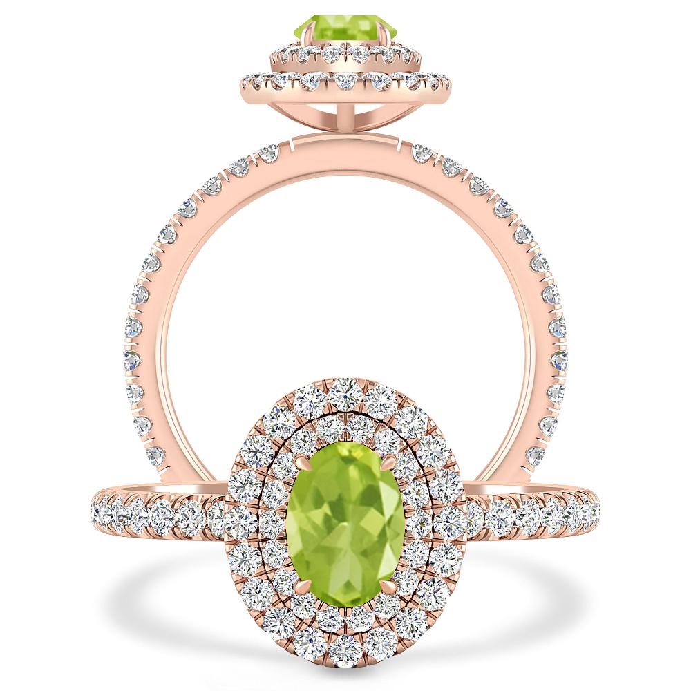 Rose Gold - Peridot