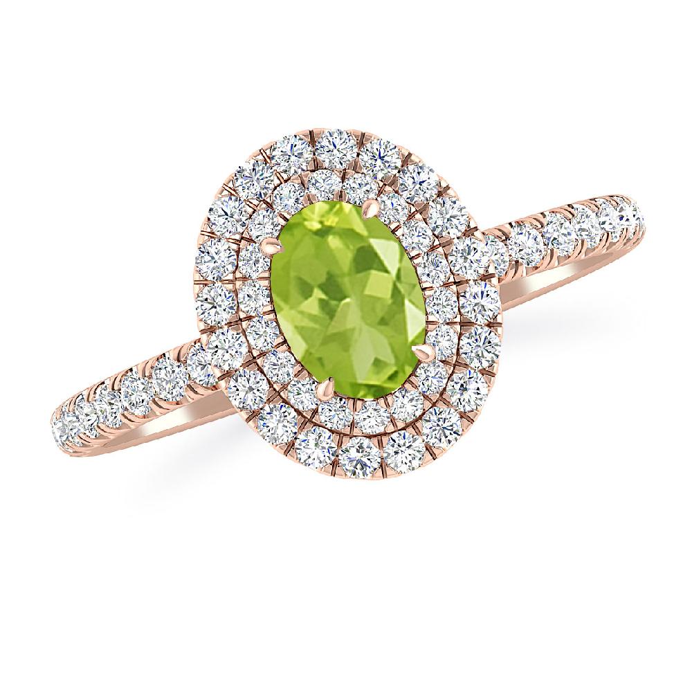 Rose Gold - Peridot