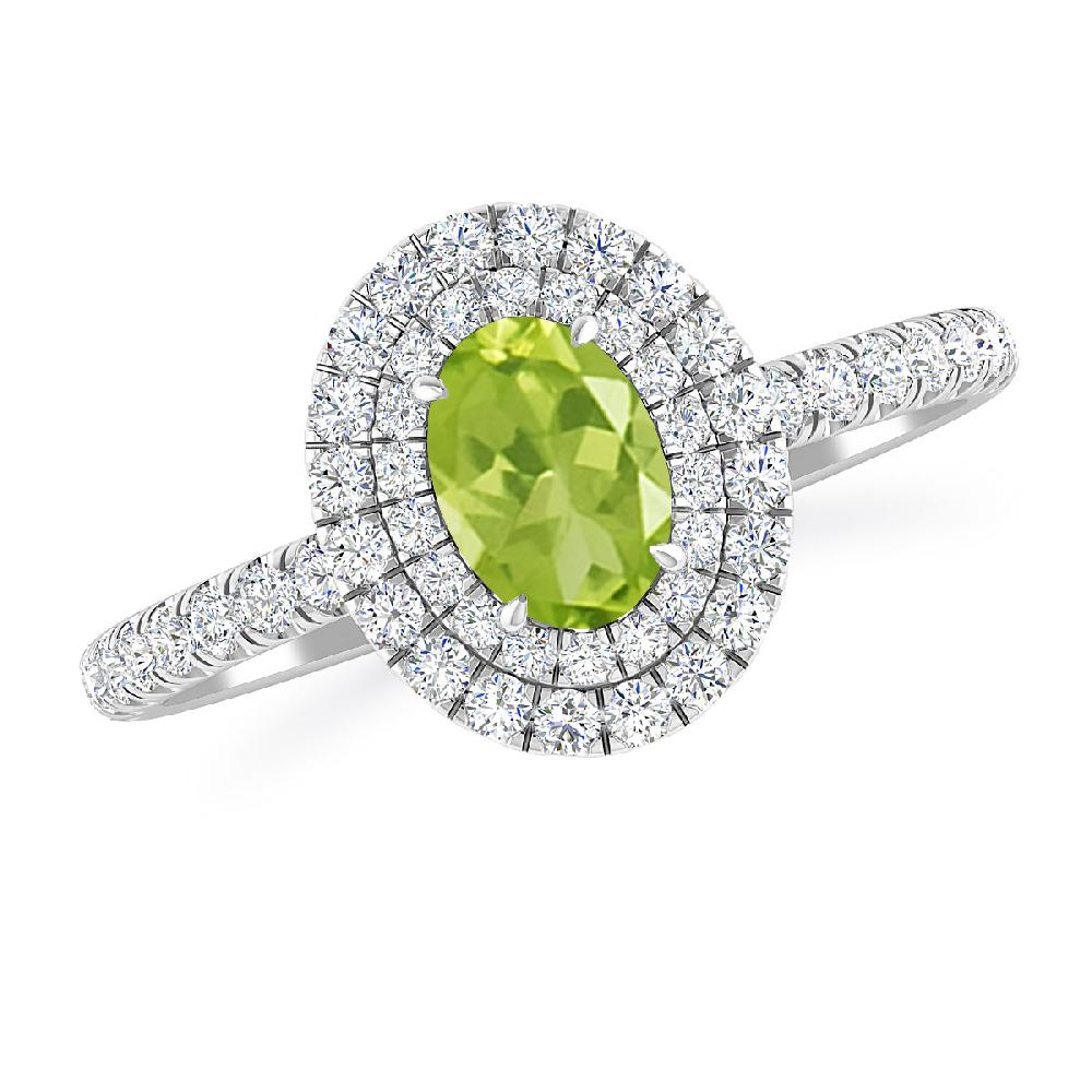 White Gold - Peridot