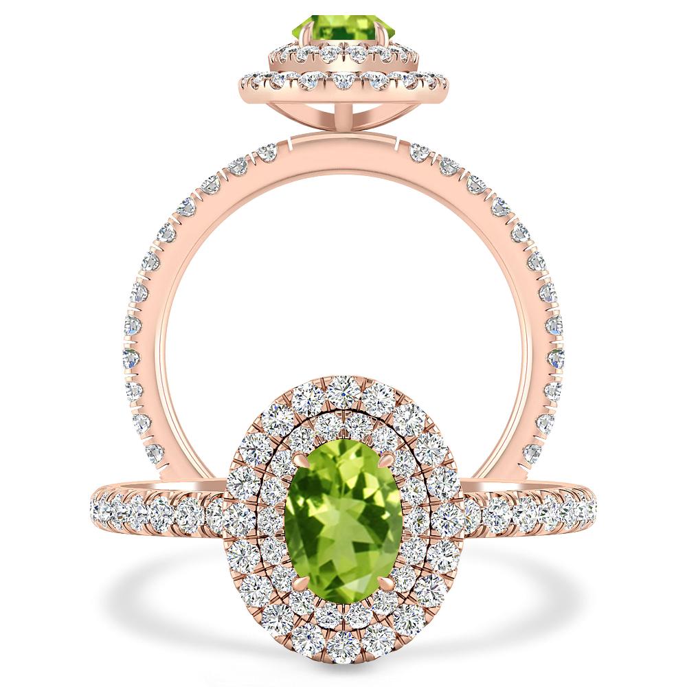 Rose Gold - Peridot