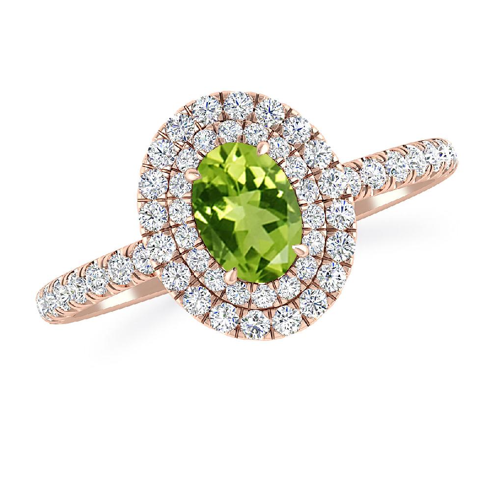 Rose Gold - Peridot