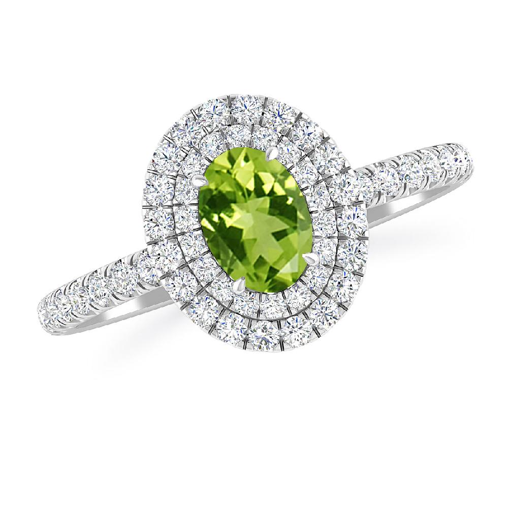 White Gold - Peridot