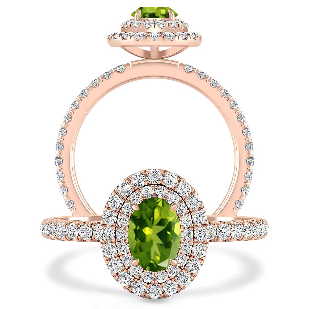 Rose Gold - Peridot