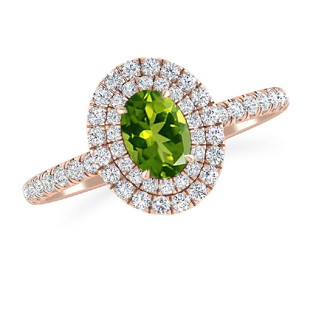 Rose Gold - Peridot