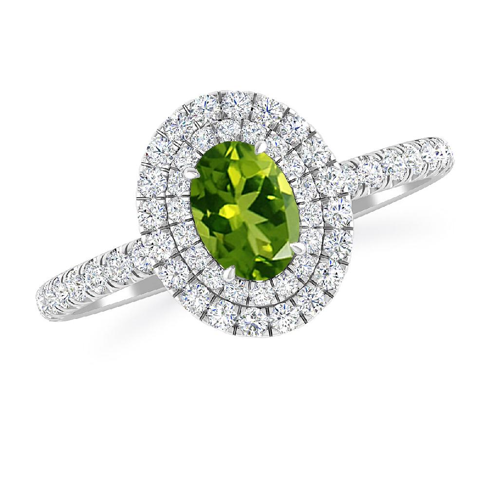 White Gold - Peridot