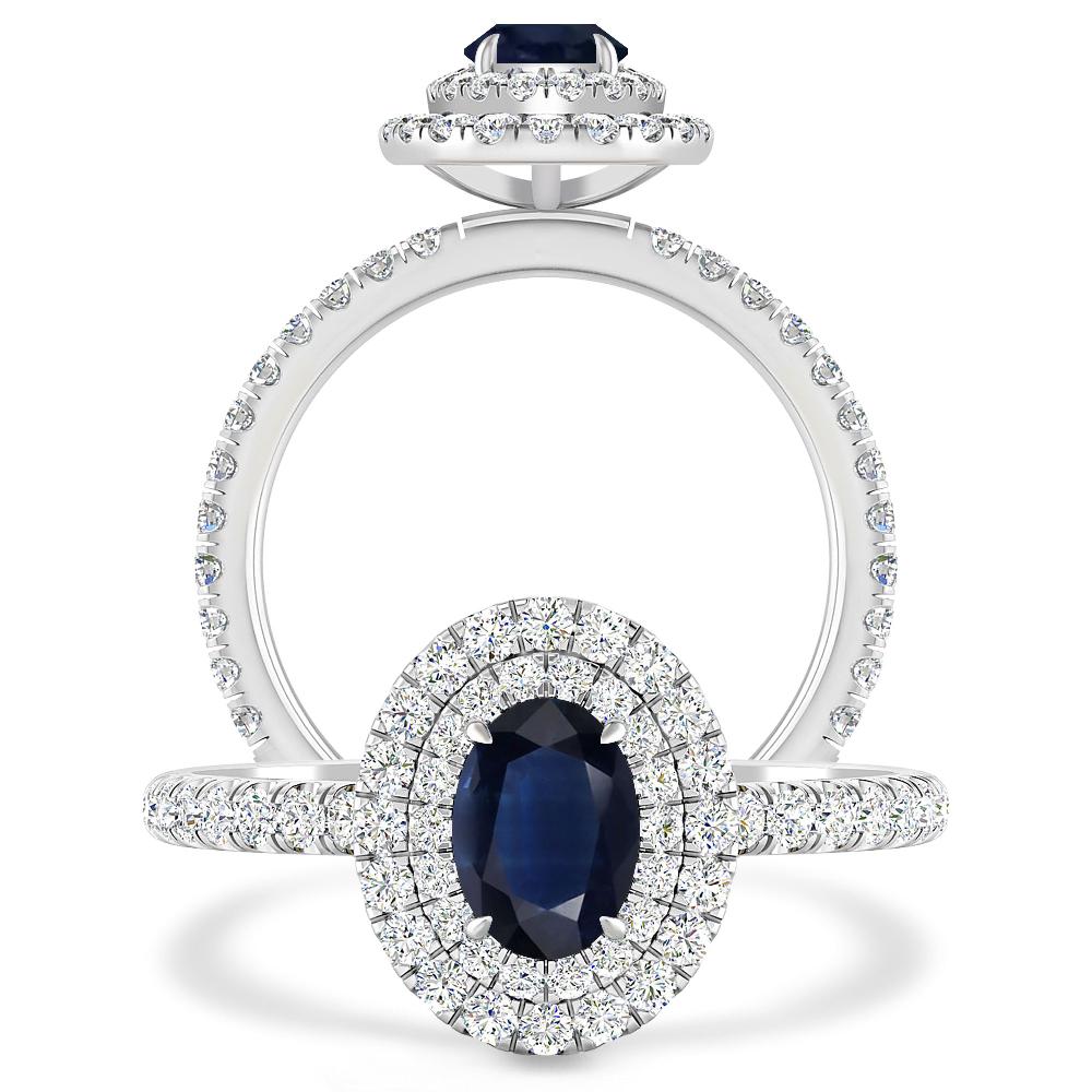 White Gold - Sapphire