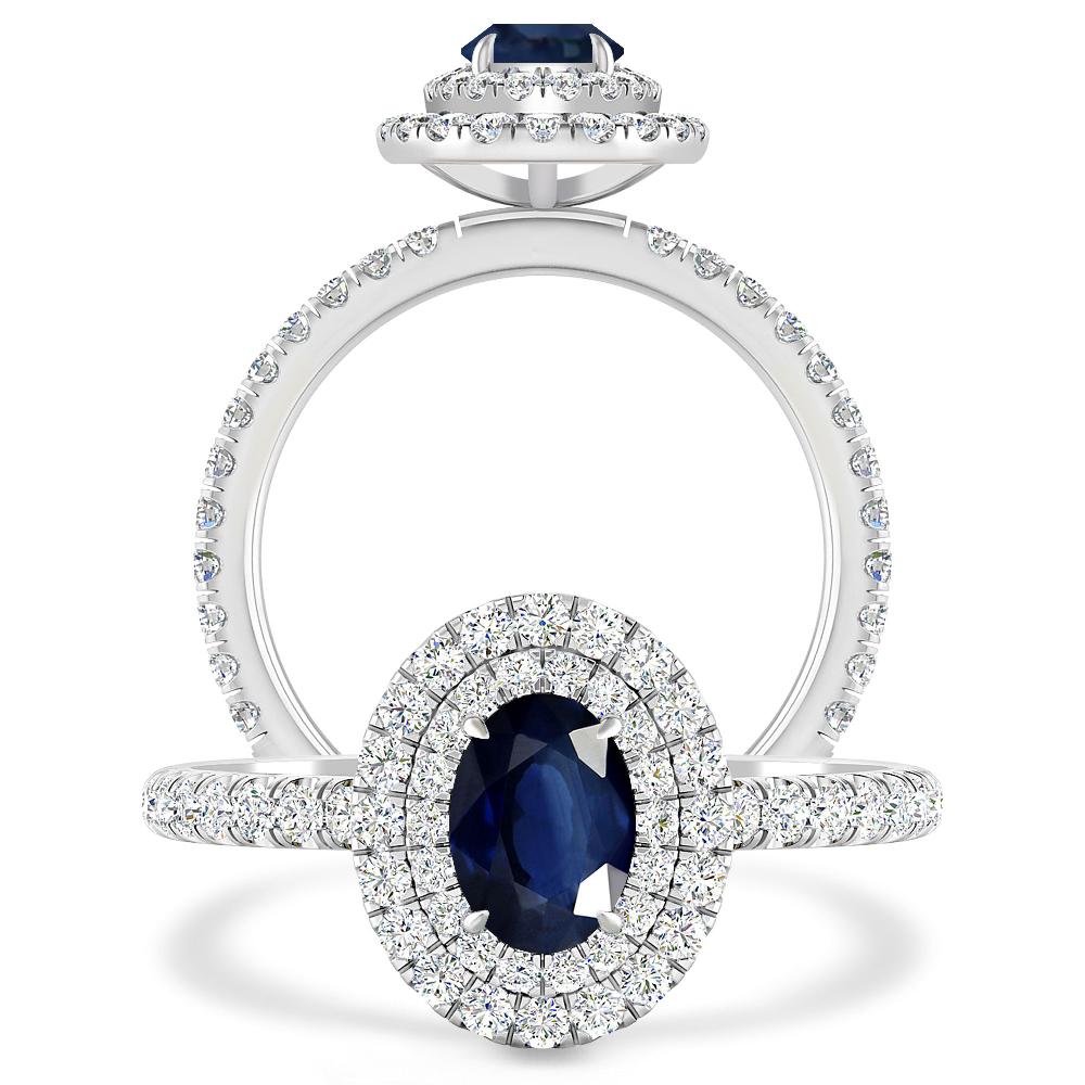 White Gold - Sapphire