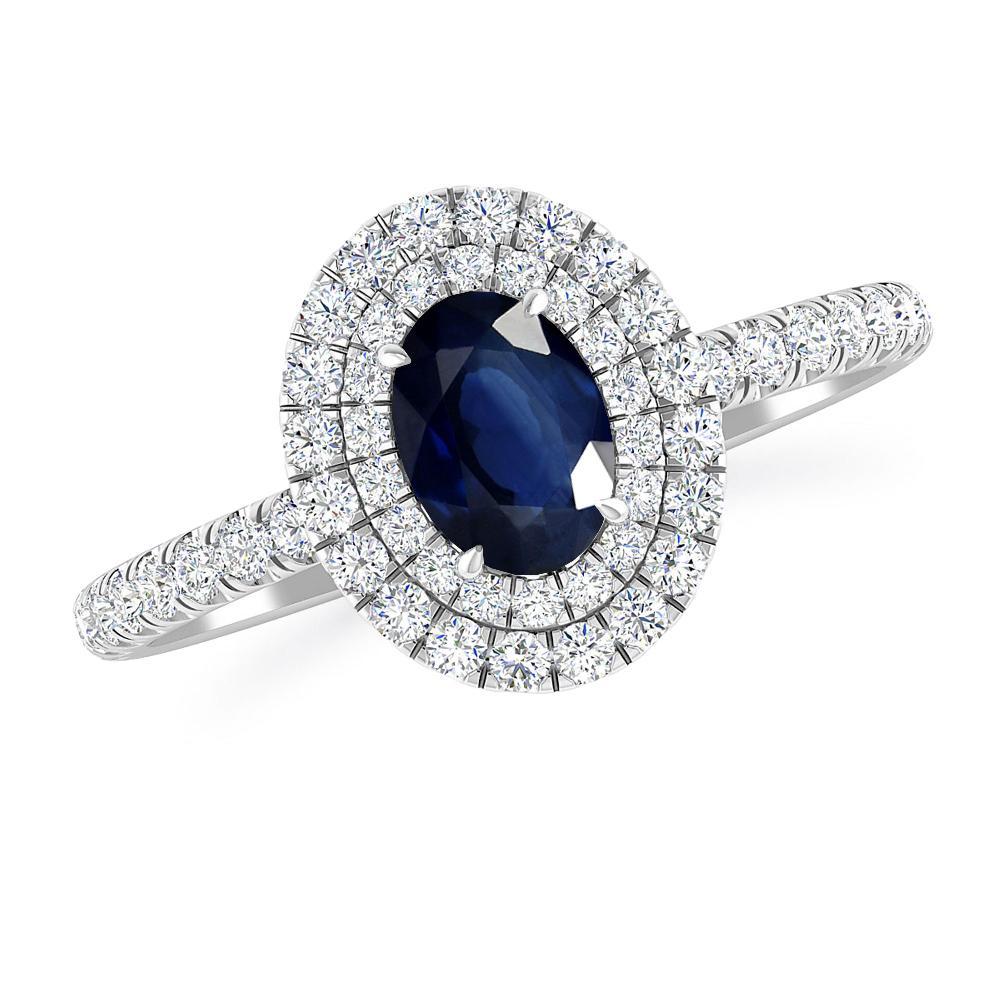 White Gold - Sapphire