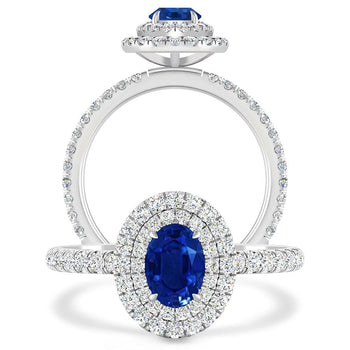 White Gold - Sapphire