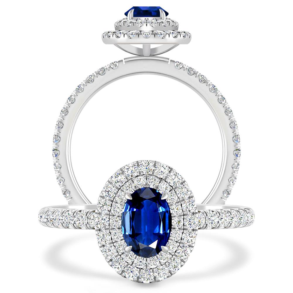 White Gold - Sapphire