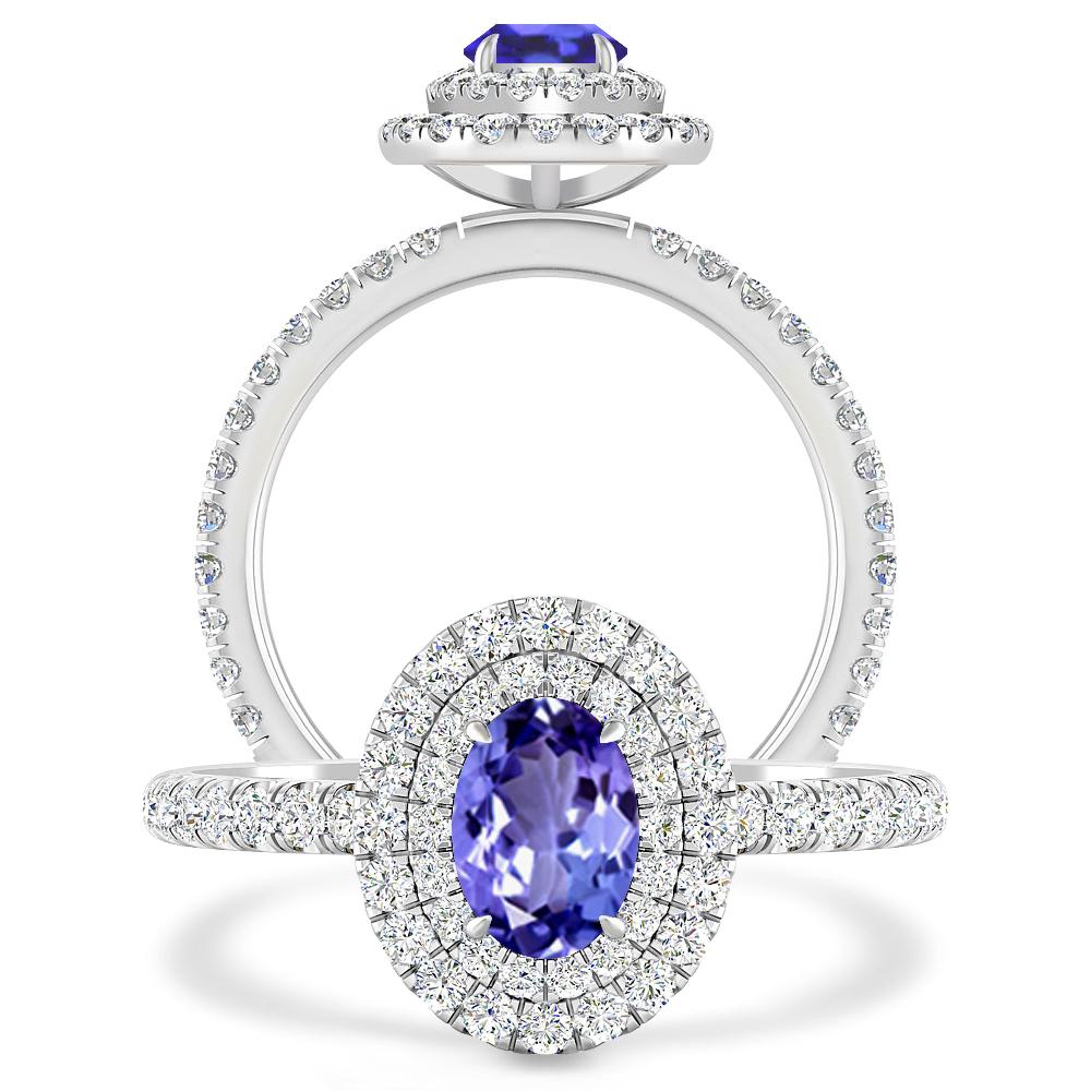 White Gold - Tanzanite