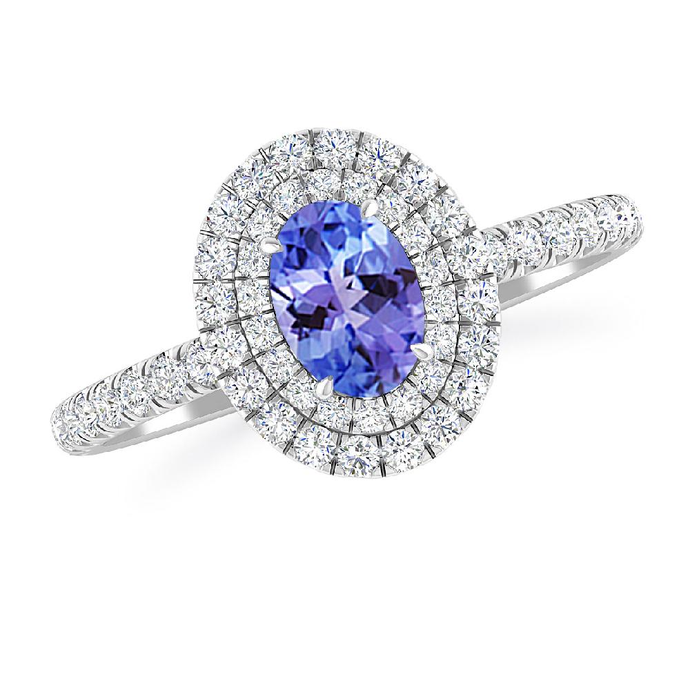 White Gold - Tanzanite