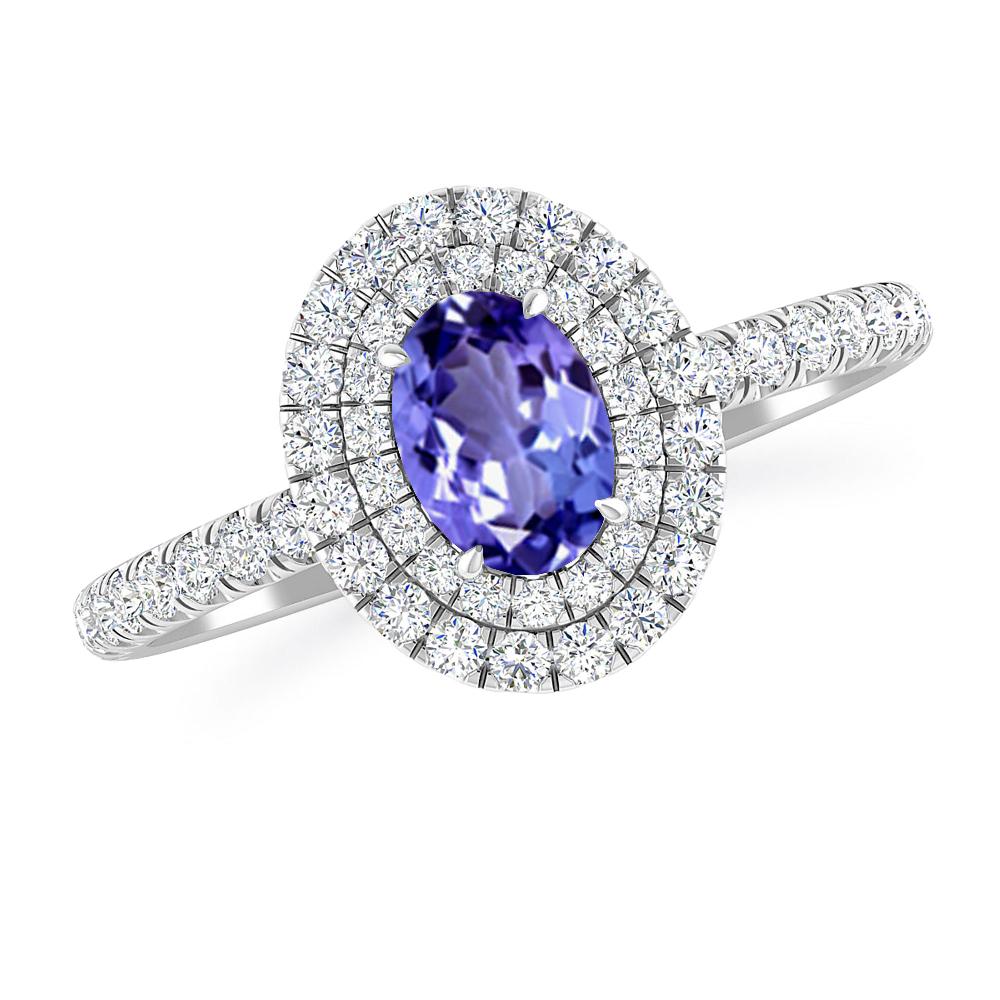 White Gold - Tanzanite