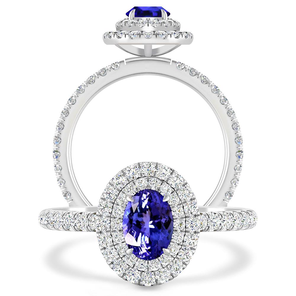 White Gold - Tanzanite