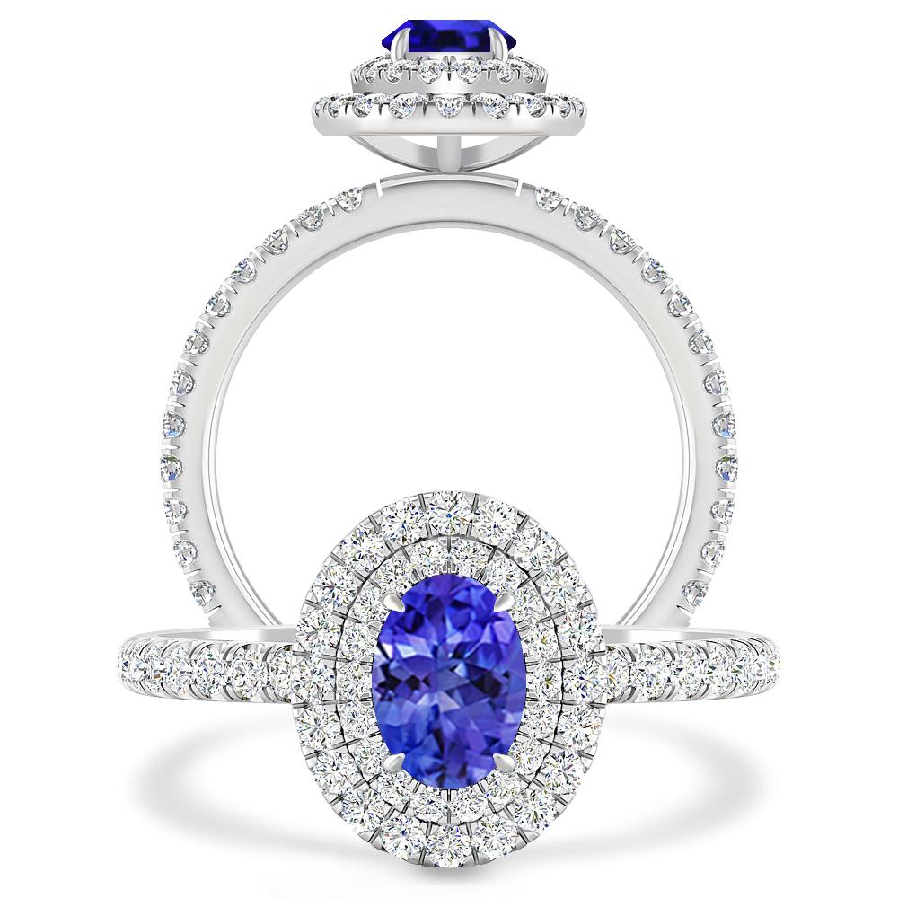 White Gold - Tanzanite