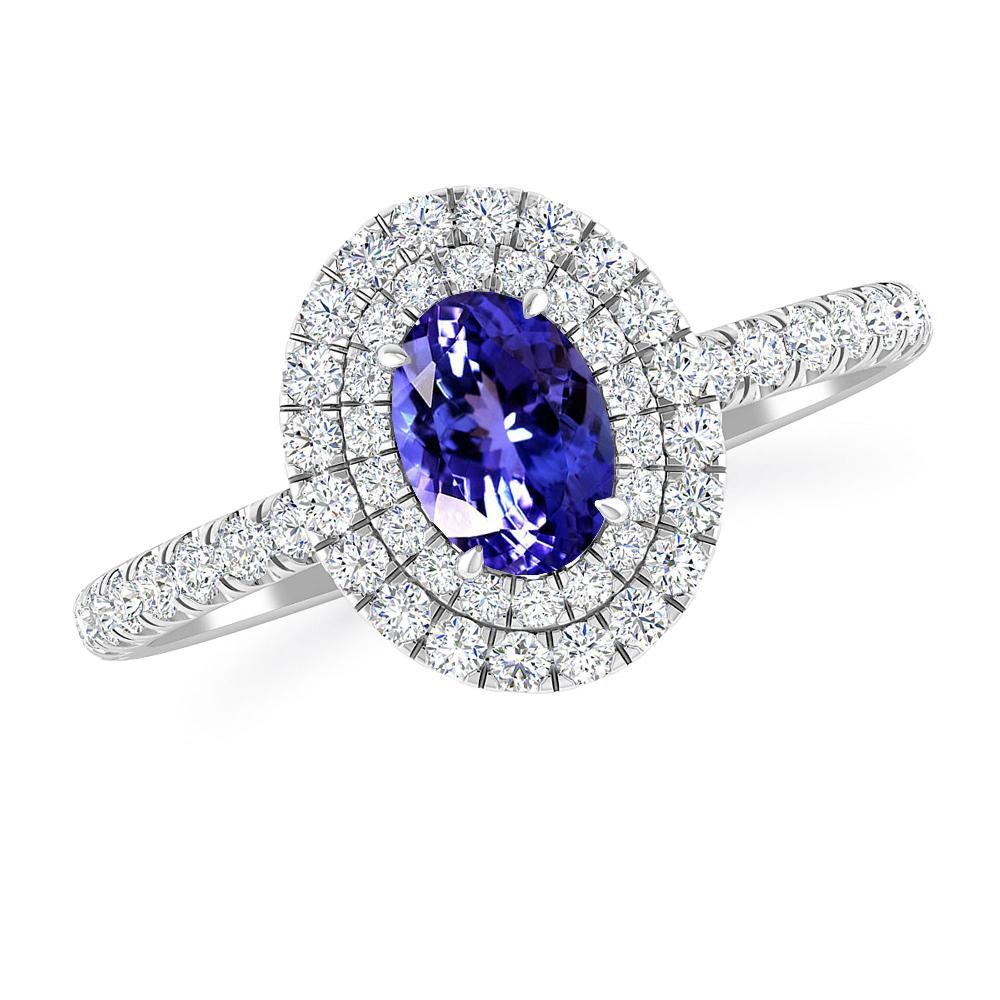 White Gold - Tanzanite