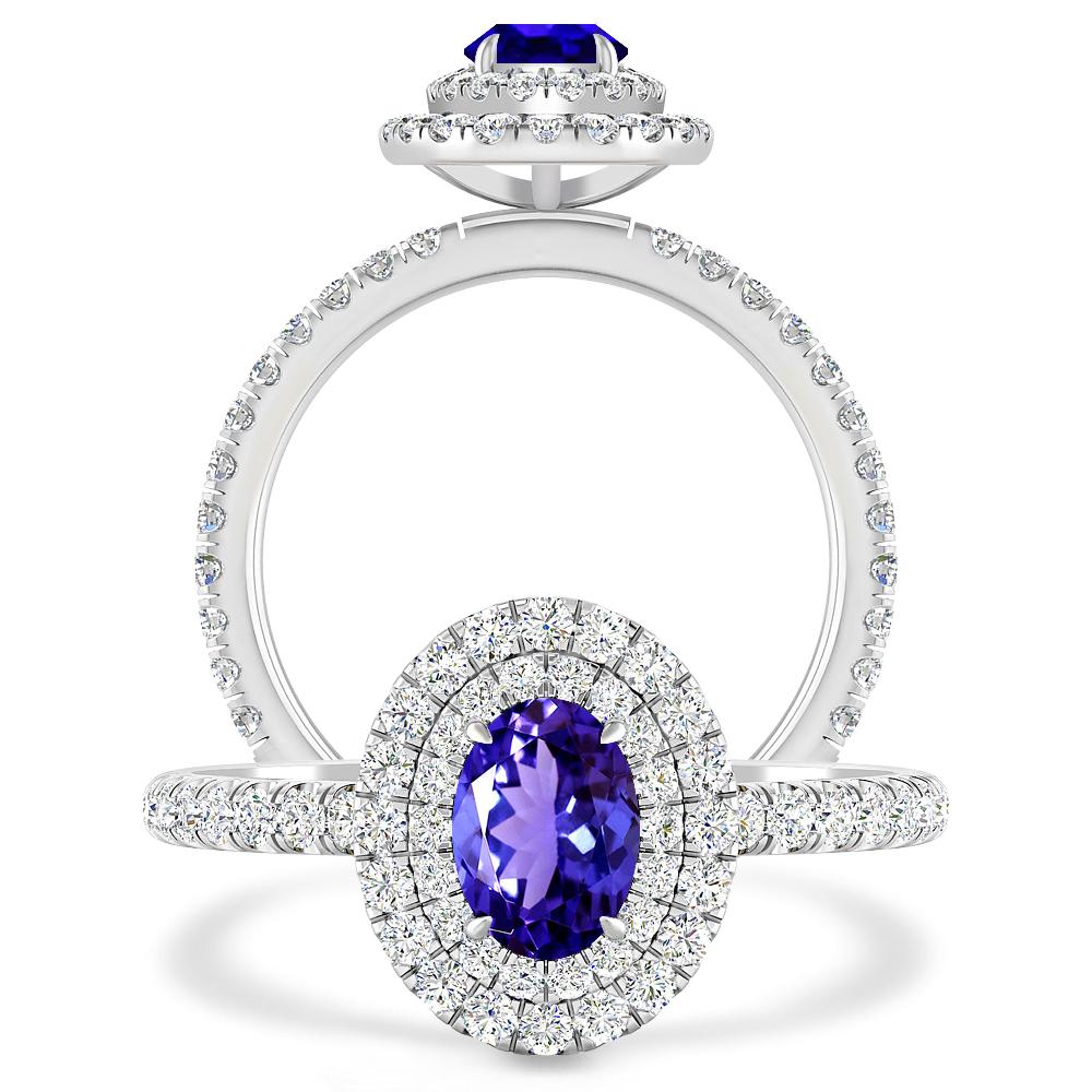 White Gold - Tanzanite