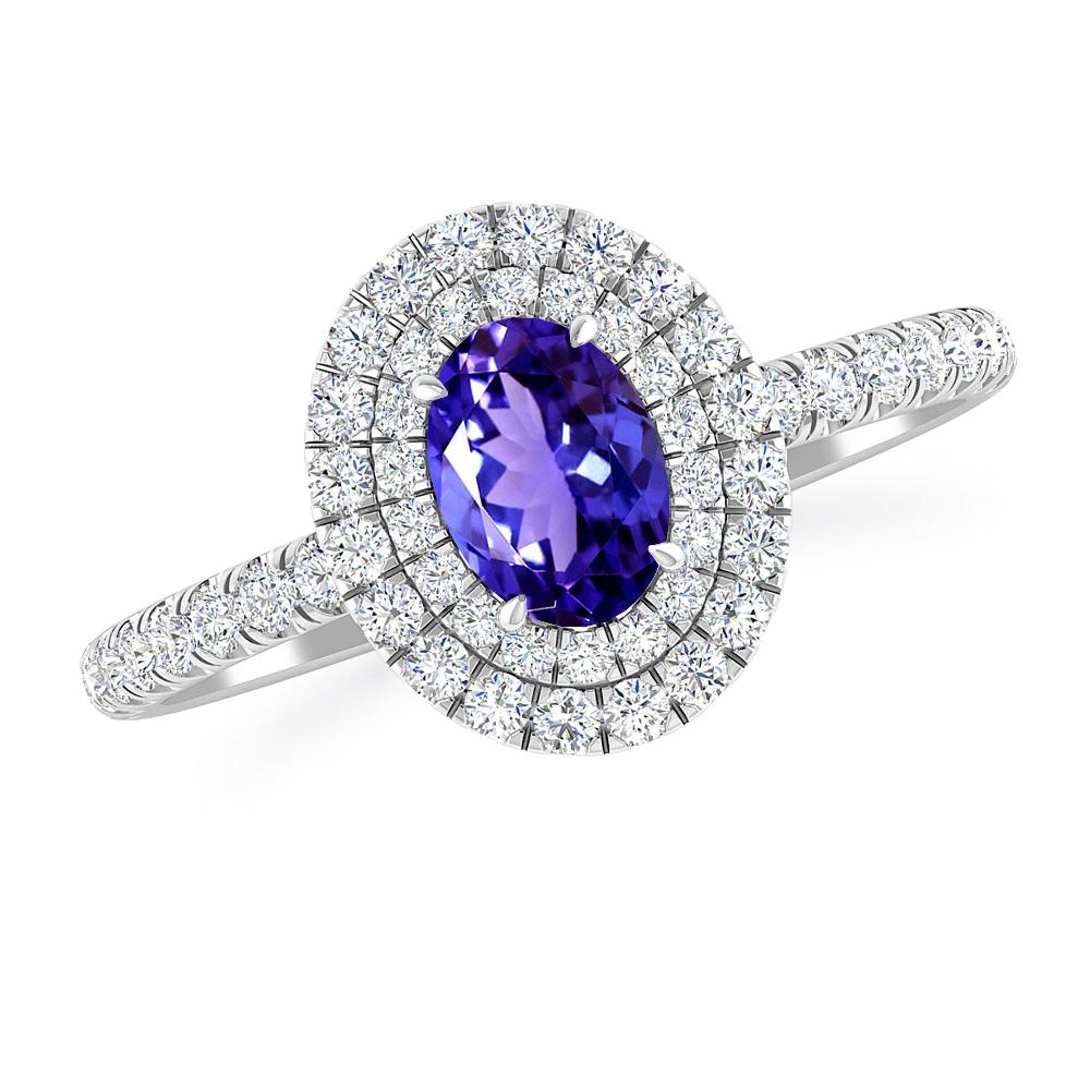 White Gold - Tanzanite