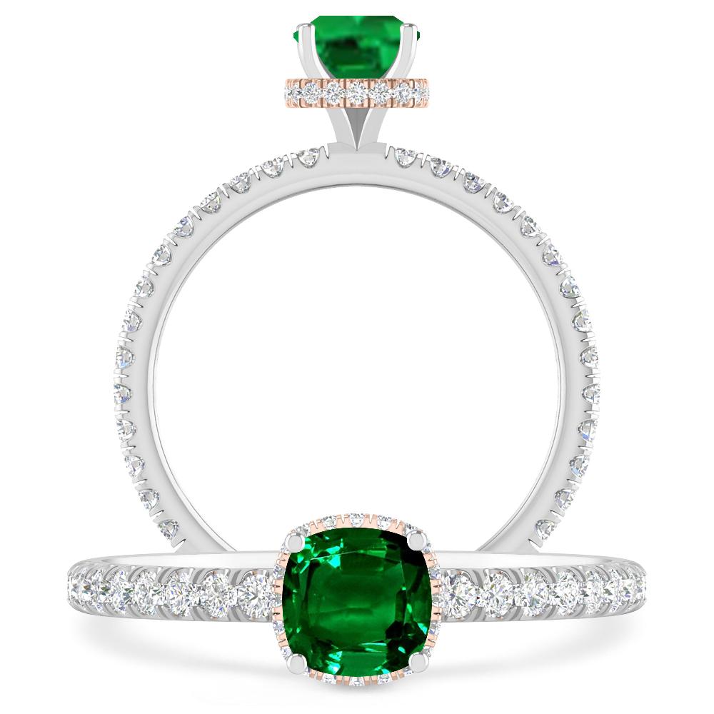 White Gold - Emerald